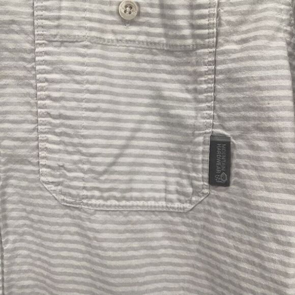 EUC Mens Mountain Hardwear Cotton Button Up - Large - Picture 3 of 8